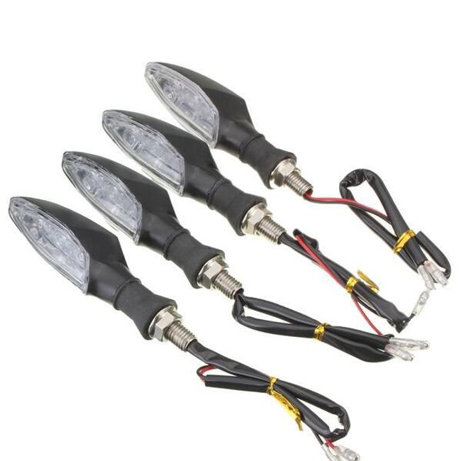 Set de 4 indicatoare 3 becuri LED 1
