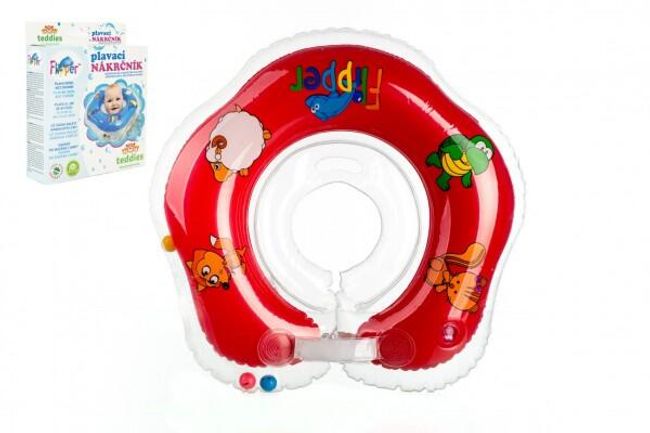 Plávacie nákrčník Flipper / Kruh červený v krabici 17x20cm 0+ RM_10500003 1