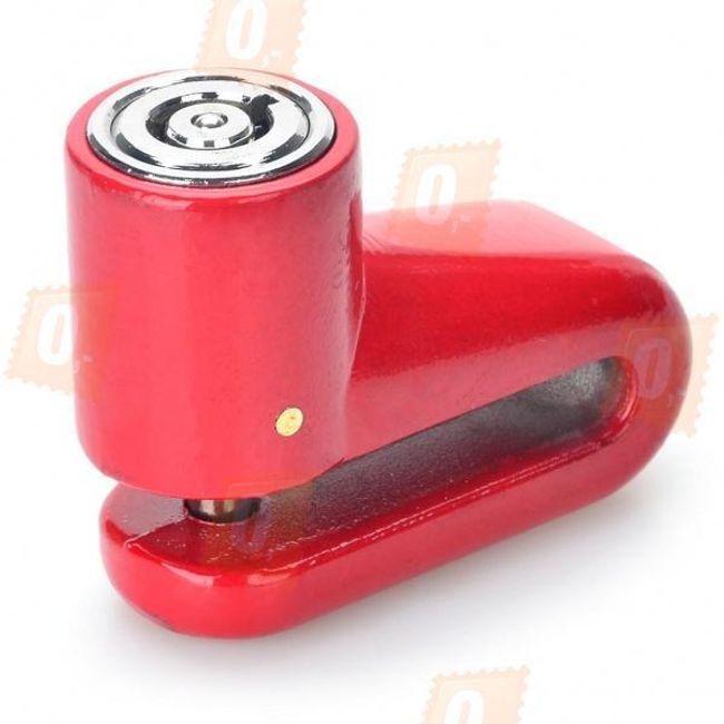 Jeklena ključavnica za disk zavore - rdeča 1