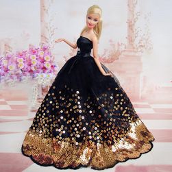 Elegancka sukienka dla lalki Barbie