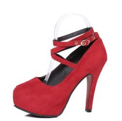 Дамски обувки Clementine Червено - Размер 36