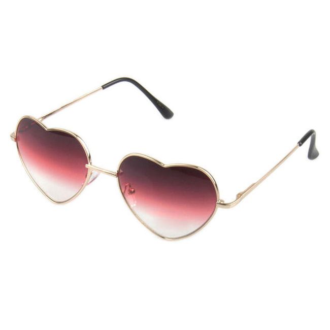 Ochelari De Soare In Formă De Inimă 5 Culori Shipgratis Ro