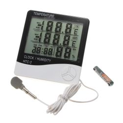 Цифров термометър и влагомер с външен сензор