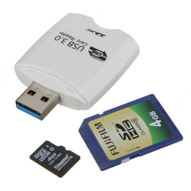 USB 3.0 čtečka paměťových karet SDHC / microSDHC / MMC 1