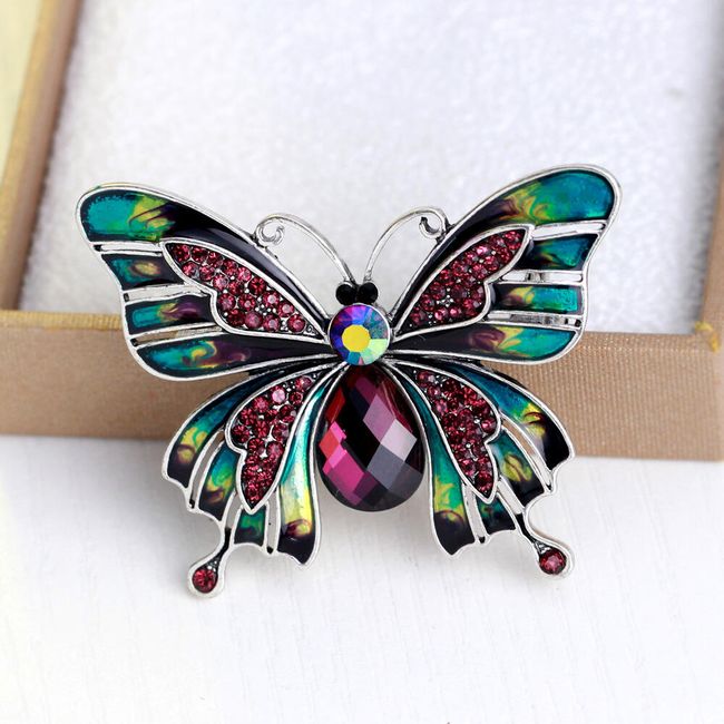 Broška v obliki metulja 1
