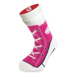 Nogavice v obliki bejzbolskih čevljev - različne barvne možnosti-rožnate SR_639326