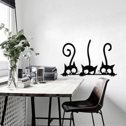 Zidna naljepnica - tri mačke