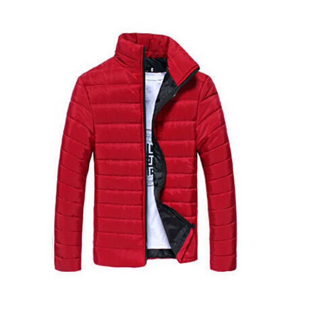 Férfi steppelt kabát Gregor - 8 színben AT_F01_AB32663156772-red-M 1