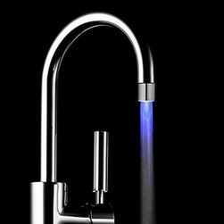 Extensie LED pentru robinet de apă - 3 variante