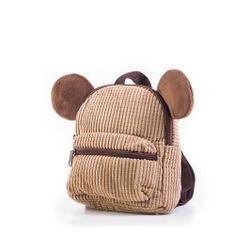 Zabawka Pluszowy plecak z uszami, brązowy VO_60026154