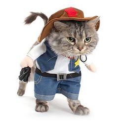 Costum de șerif pentru câini și pisici