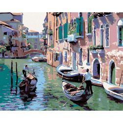 Живопис по номера-цветна Венеция TU_1921240-1