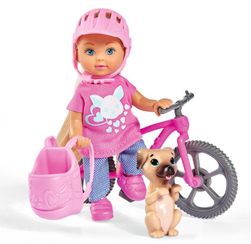 Lalka Evička z rowerem RZ_030858