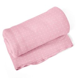 Одеяло SABLIO - Бели линии върху розово VY_33189
