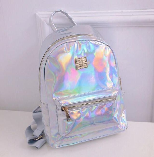 Rucsac De Oras Culori Holografice Shipgratis Ro