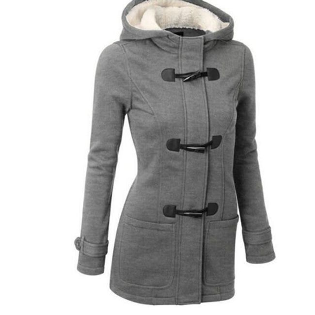 Ženski zimski kaput sa kapuljačom - 3 boje 1
