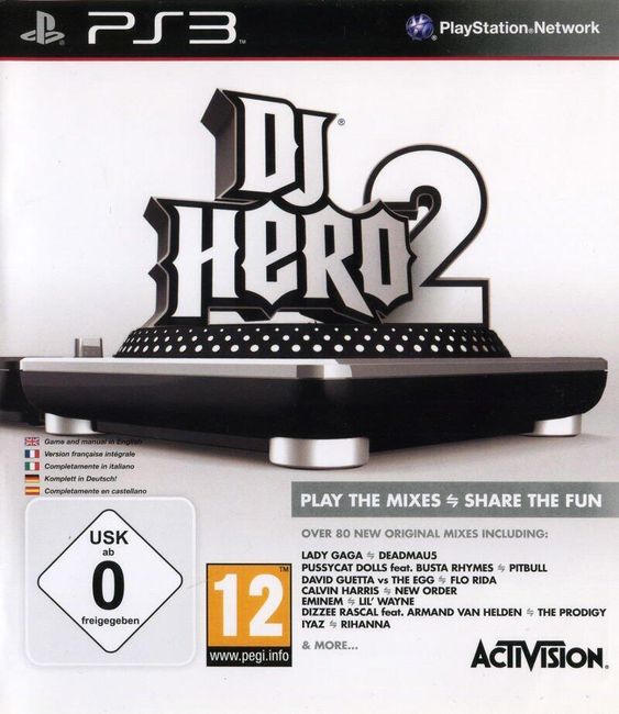 Hra (PS3) DJ Hero 2 1