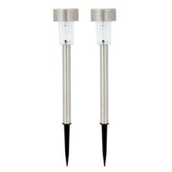 ACTIVER Solárna lampa, nerezová oceľ 1ks PD_1155248
