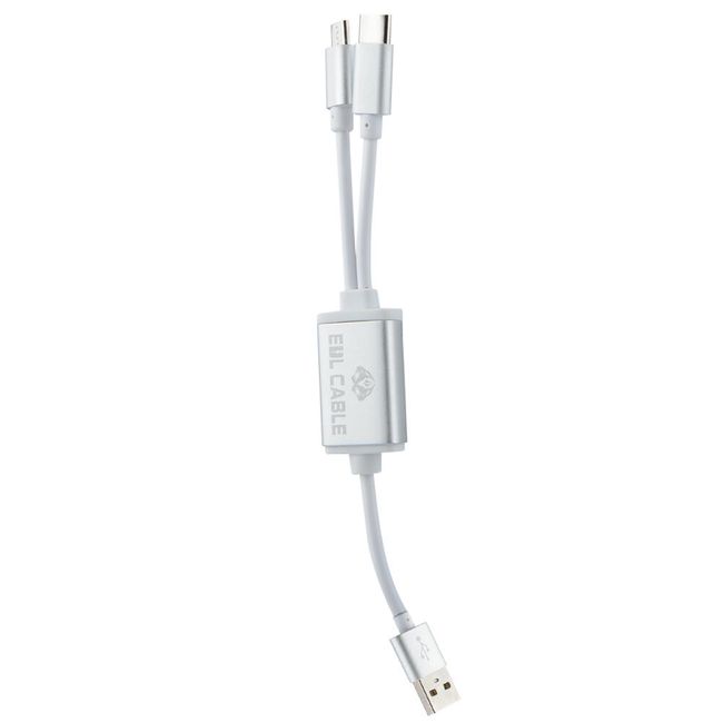 2 v 1 kabel s micro USB 1