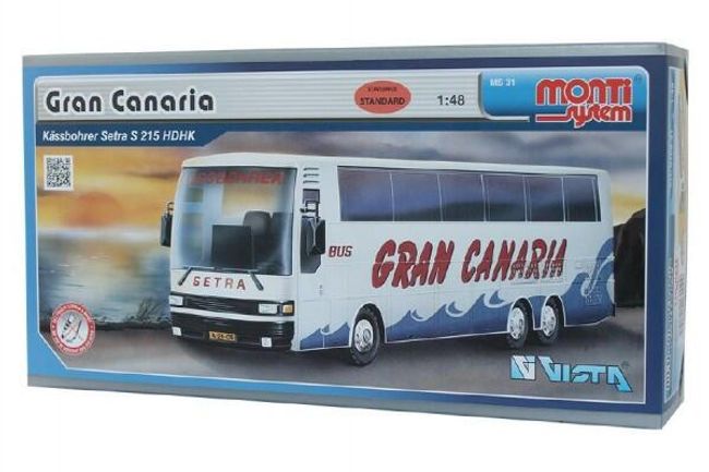 Stavebnica Monti System MS 31 Gran Canaria Bus Setra 1:48 v krabici 31x16x7cm RM_40000031 1