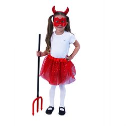 Детски костюм пола-пакет дявол RZ_205321