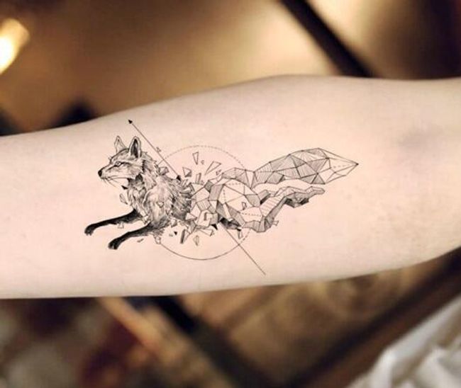 Tatuaj Temporar Animale Cu Forme Geometrice Shipgratis Ro