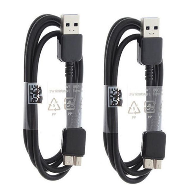 USB 3.0 datový a nabíjecí kabel - černá nebo bílá barva 1