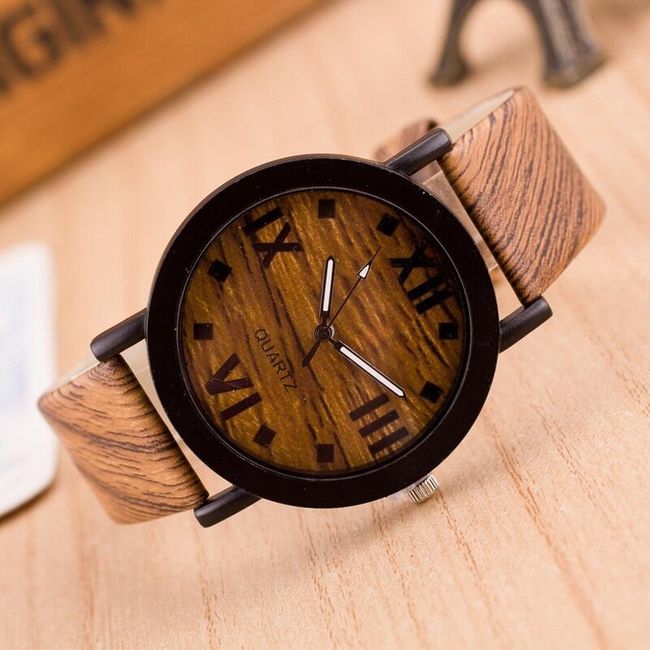 Dámské dřevěné hodinky DDH3 1