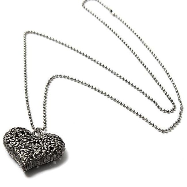 Ogrlica sa srcem - srebrne boje 1