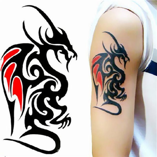 Tatuaj cu model dragon 1