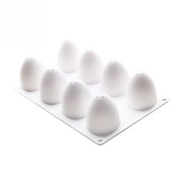 Forma silikonowa w kształcie jajka