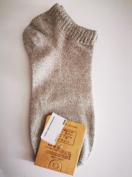 Jednobarevné letní ponožky - Béžová SR_591028
