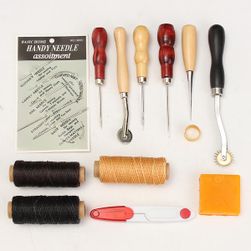 Комплект инструменти за работа с кожа - 13 броя