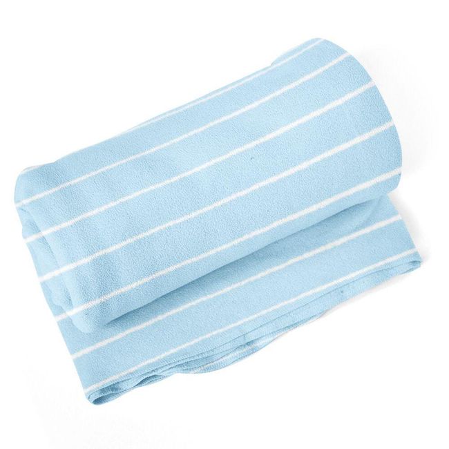 Одеяло SABLIO - Бели линии върху синьо VY_33335 1