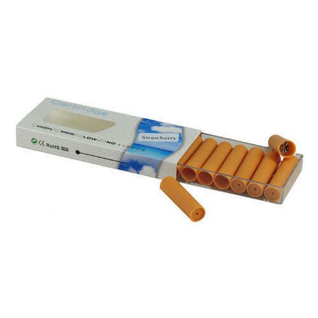 Balení 10 cartridgí do e-cigarety - Jahoda, vysoký obsah nikotinu 1