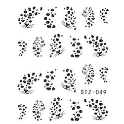 Naklejki na paznokcie z motywem jaguara
