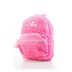 Plyšový batoh pre deti, ružový VO_60026152