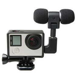 Допълнителен микрофон за GoPro Hero 4 3+ 3