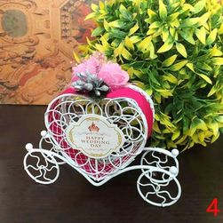 Cutie cadou în formă de cărucior - 5 culori