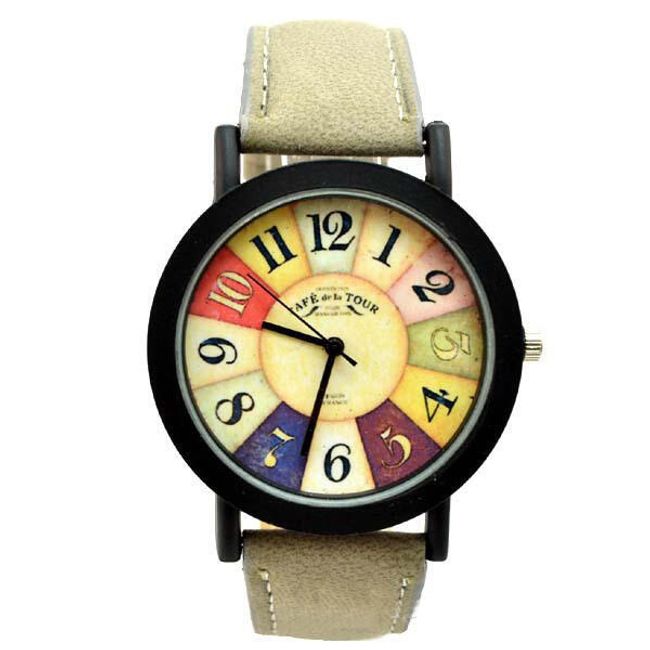 Ceas unisex vintage cu cadran inedit 1