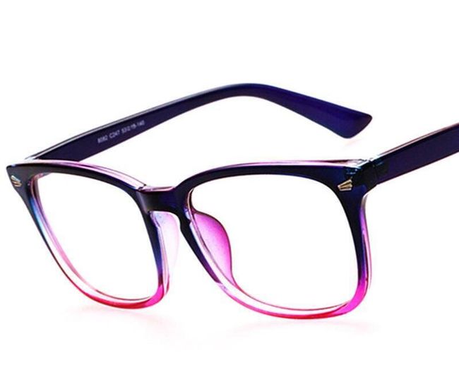 Módne okuliare pre pánov a dámy - fialová 1