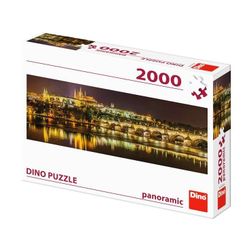 Karlov most noću 2000 dijelova slagalice - panoramski UM_11DN562028