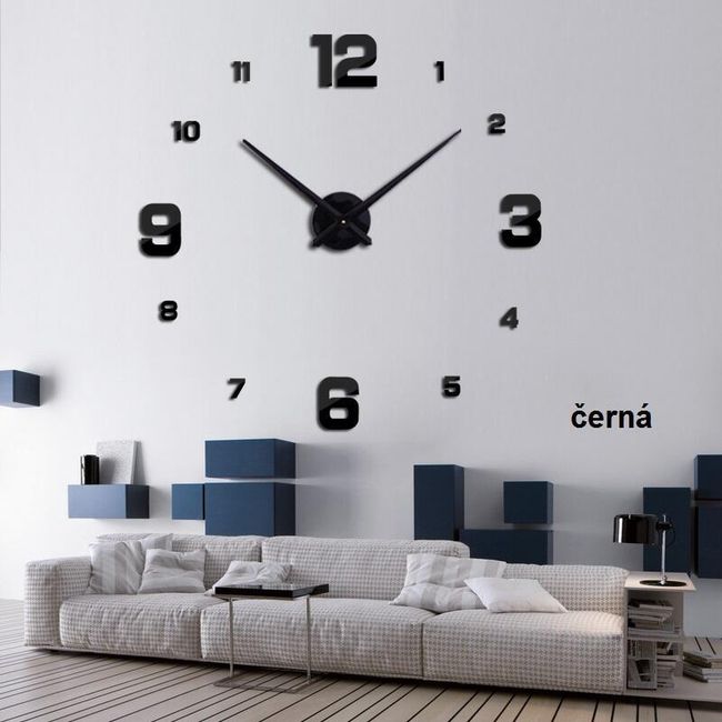 Ceas De Perete Cu Numere Mari 10 Culori Shipgratis Ro