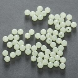 Fluoreszkáló akril gyöngyök  4-12 mm