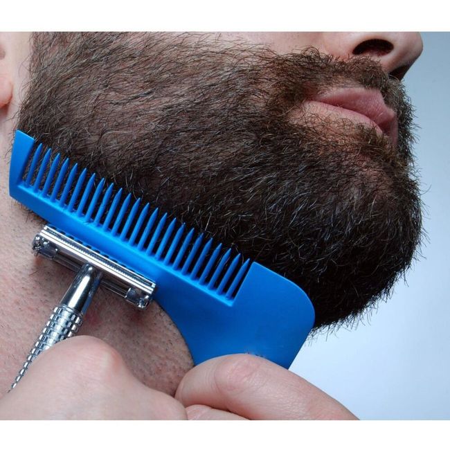 Grzebień i szablon do przycinania brody 1