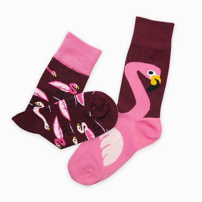 Щастливи чорапи с фламинго PD_1636926 1