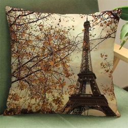 Navlaka za jastuke s Eiffelovim tornjem - 1