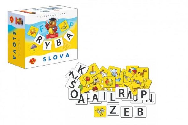 Slová didaktická spoločenská hra v krabičke 13,5x12,5x6cm RM_29000371 1