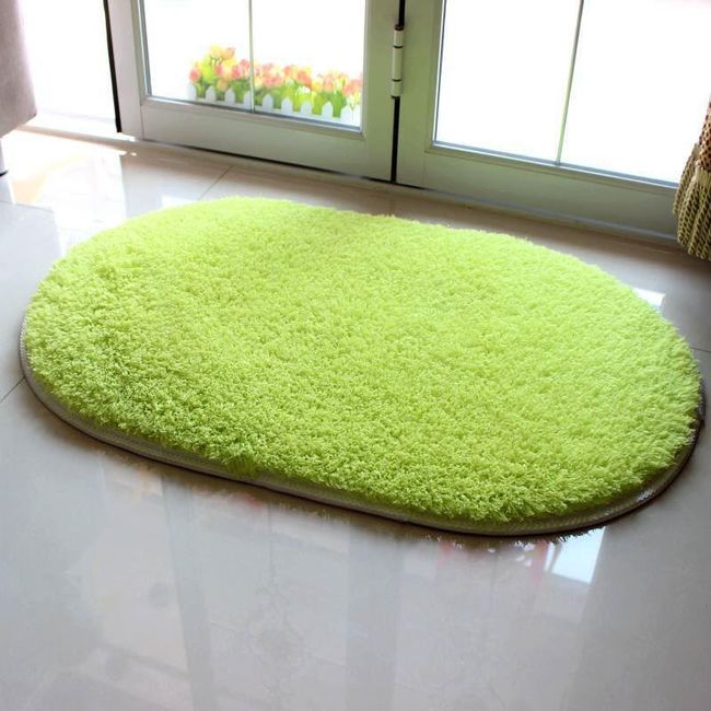 Měkoučký kobereček v atraktivních barvách - zelená 1