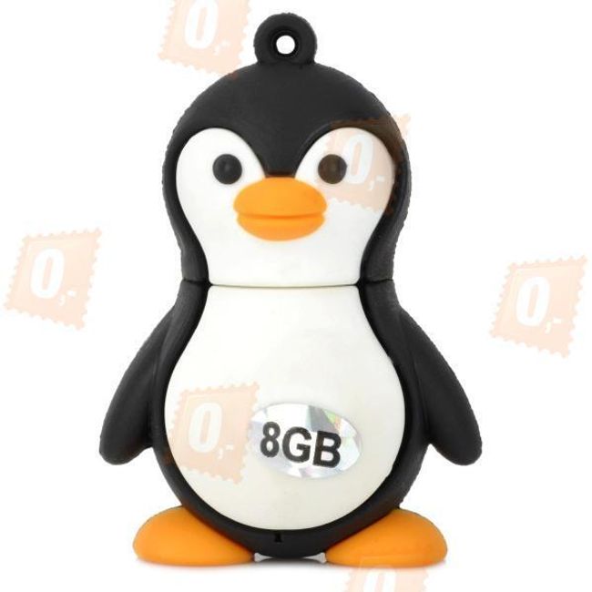 8 GB Flashdisk tučňák 1